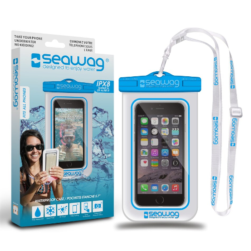 SEAWAG Bolsa Estanque p/ Smartphone - Branco/Azul